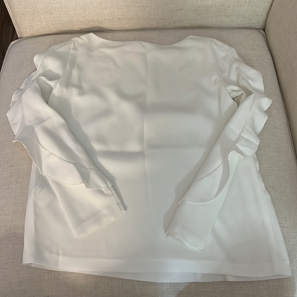 Club Monaco - Flowy White Blouse - Picture 2 of 3